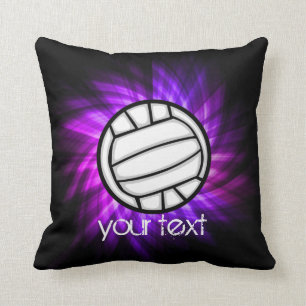 Coussin Volleyball pourpre