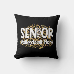 Coussin Volleyball Senior Mom Volleyball Maman Graduation