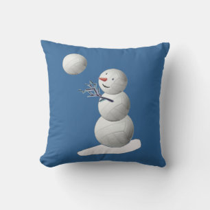 Coussin Volleyball Snowman