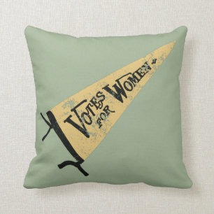 Coussin Votes Pour Les Femmes Vintage Suffrage Mouvement P