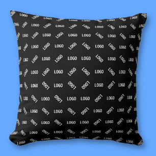 Coussin Votre logo/image   Matelas géométrique moderne uni