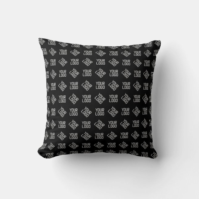 Coussin Votre logo | Logo ou conception unique (Recto)