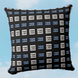 Coussin Votre logo ou image téléchargée   Motif géométriqu