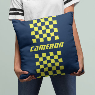 Coussin Votre nom entièrement personnalisable avec des cou