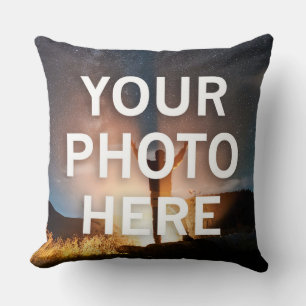 Coussin Votre photo ici