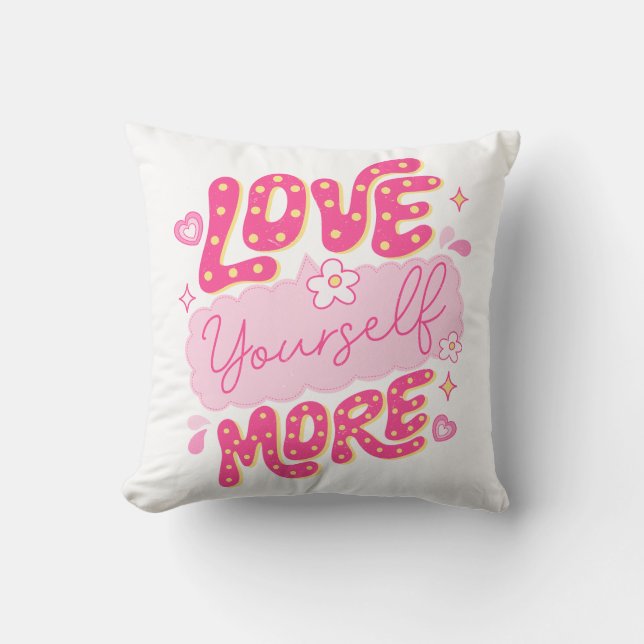 Coussin Vous aimez plus (Recto)