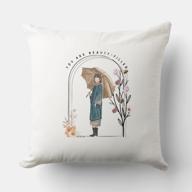 Coussin Vous Êtes Plein De Beauté (Recto)