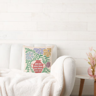 Coussin Vous Êtes Plus Que Vous Ne Pensez L'Être
