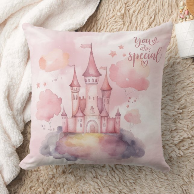 Coussin Vous êtes un palais spécial dans le tissu de burp  (Couverture)