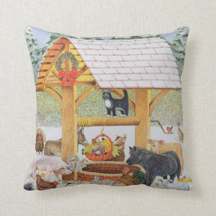 Coussin Vous souhaitant bons