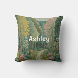 Coussin Voyage dans le bois
