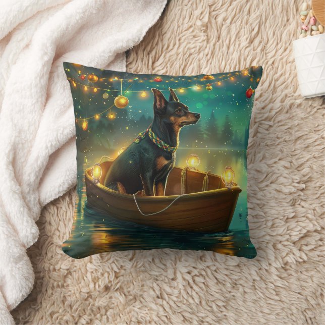 Coussin Voyage de Noël australien Kelpie (Couverture)
