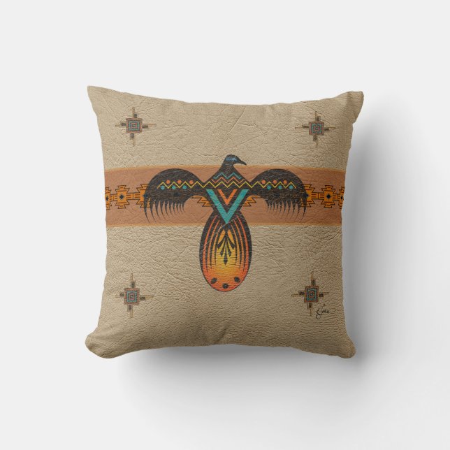 Coussin Voyage d'Eagles (Recto)