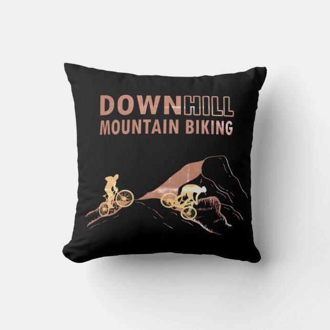 Coussin VTT en descente  (Recto)