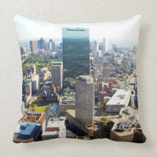Coussin Vue aérienne de Boston 2
