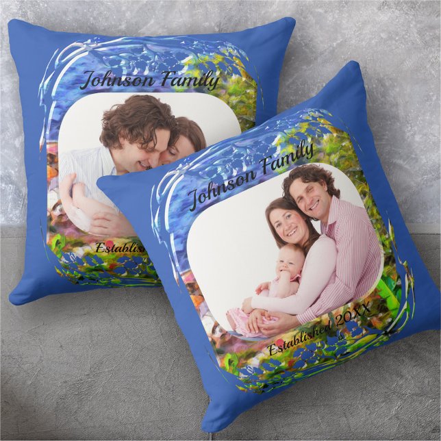 Coussin Vue Chemin Pittoresque famille 0819 (Créateur téléchargé)