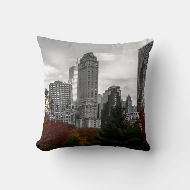 Coussin Vue de Central Park à New York City (Recto)