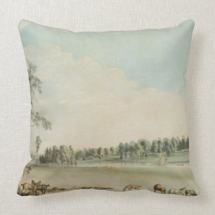 Coussin Vue du nord-ouest de loge de Wakefield dans