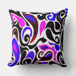 Coussin Wacky Retro Swirl