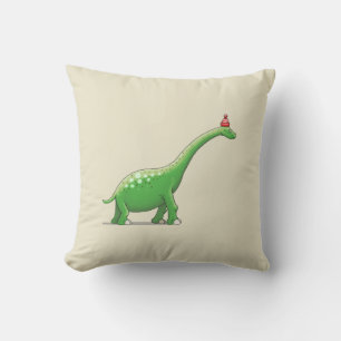 Coussin Walter le Dinosaure