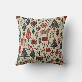 Coussin Warm and sentimental Christmas cushion