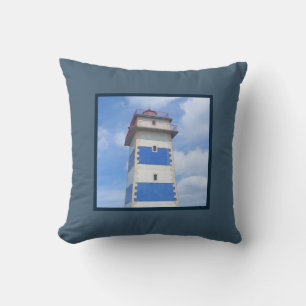 Coussin Watercolor lighthouse