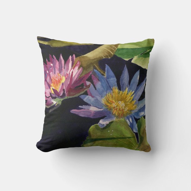 Coussin Waterlillies (Recto)