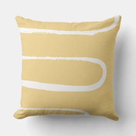 Coussin Wave Sunshine Jaune