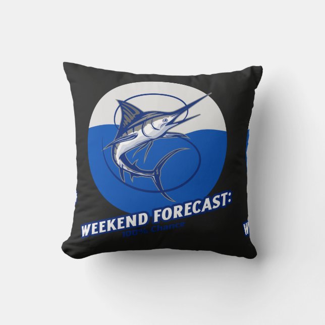 Coussin Weekend Forecast  100% Chance  (Recto)