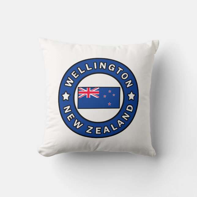 Coussin Wellington Nouvelle-Zélande (Recto)