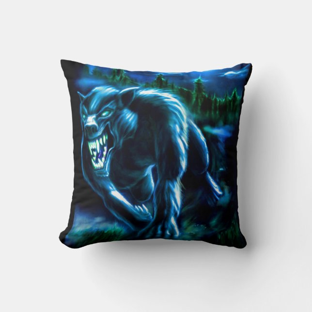 Coussin Werwolf Pillow (Recto)