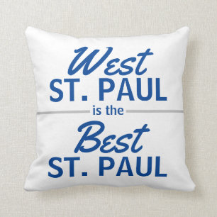 Coussin West St. Paul est le meilleur St. Paul