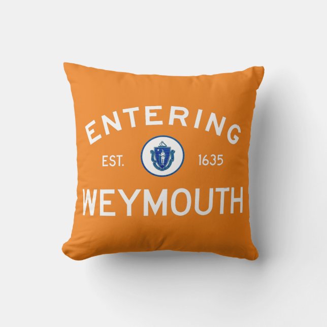 Coussin Weymouth entrant (Recto)
