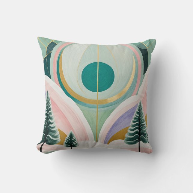 Coussin Whimsical Winter Dreamscape (Recto)