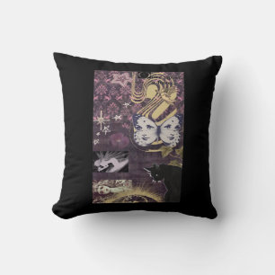 Coussin Whimsigoth esthétique surdimensionné