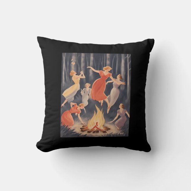 Coussin Whimsigoth Goth Wall Art 90s Décor HECKINFAROUT Au (Recto)