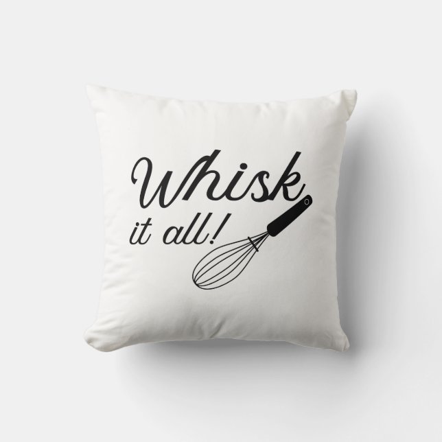 Coussin Whisk It All (Recto)