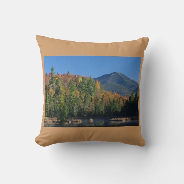 Coussin Whiteface Mountain sur Little Cherrypatch Pond (Recto)
