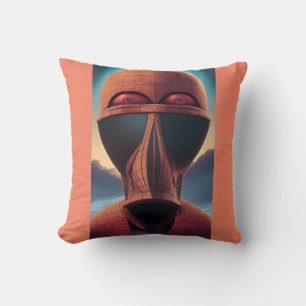 Coussin Whoa Ken Gage Psychédélique Sci-Fi