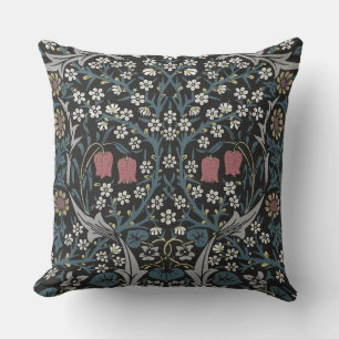 Coussin William Morris Blackthorn Floral Art Nouveau