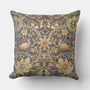 Coussin William Morris Bullerswood Tapisserie Faux