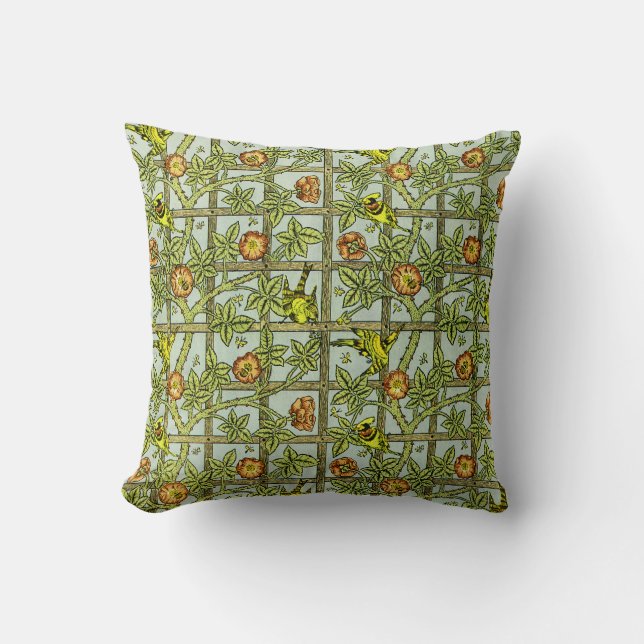 Coussin William Morris Design #5 (Recto)