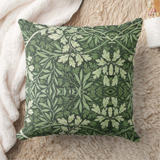 Coussin William Morris Foliage Vintage Tons verts
