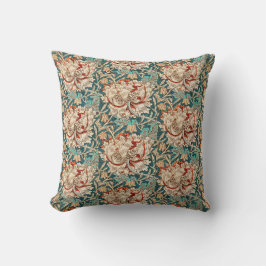 COUSSIN WILLIAM MORRIS GARDEN TAN POPPY FLORAL 10
