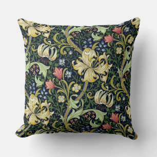 Coussin William Morris Golden Lily modèle floral