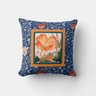 Coussin William Morris JETTE UN OREILLARD AVEC TULIP ET PO