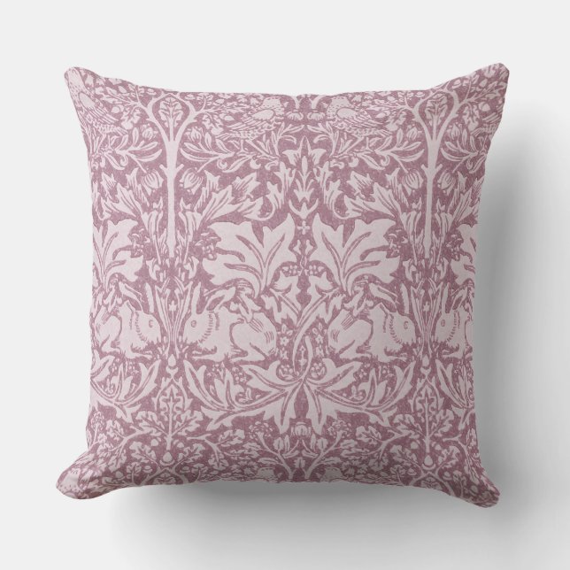 Coussin William Morris, Le voleur de fraises, revamped, ar (Recto)
