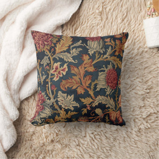 Coussin William Morris motif floral écossais Thistle vinta