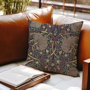 Coussin William Morris Pimpernel Motif Vintage Throw Pil
