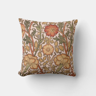 Coussin William Morris Rose Flower Fond d'écran Motif